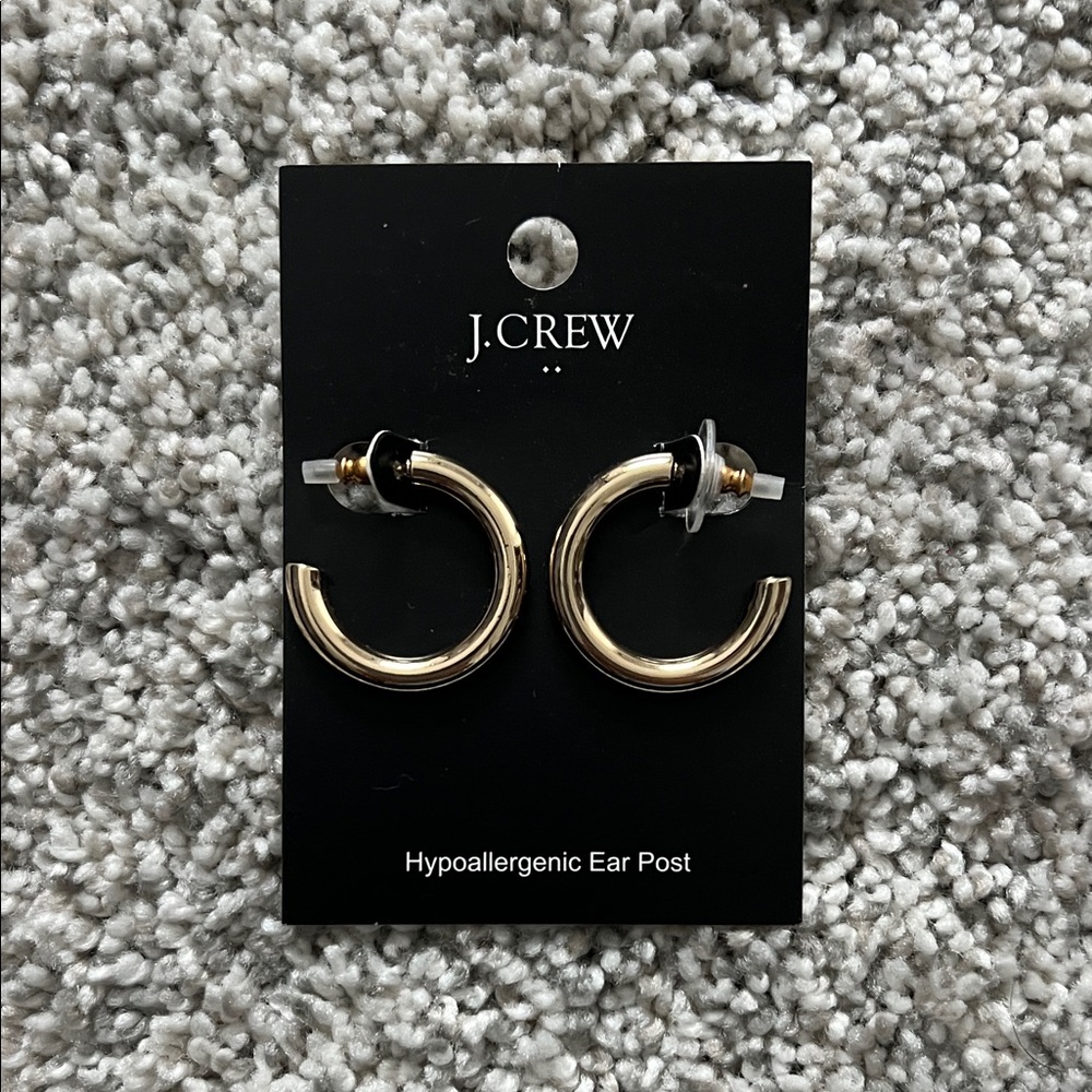 J. Crew Gold Hypoallergenic Earrings